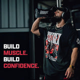 Nutrex Research cuchara con 5 g de creatina para medir dosis precisa y consistente