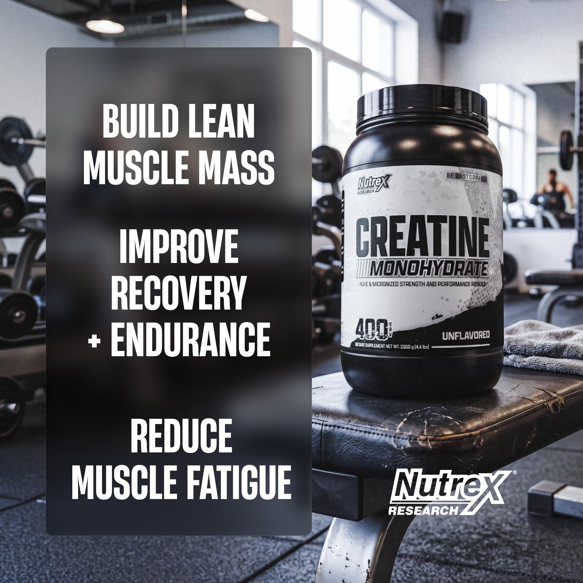 Nutrex Research textura micronizada del polvo para mejor mezcla