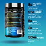 Nutrex Research cuchara con polvo Blueberry Lemonade lista para mezclar