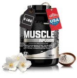 Nutrex Research envase frontal mostrando 5 lb y sabor vainilla, confianza en calidad