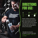 Nutrex Research uso en gimnasio mostrando energía y enfoque durante entrenamiento