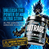 Nutrex Research Outrage Ultra mezcla en taza, fácil disolución y bebida sin grumos