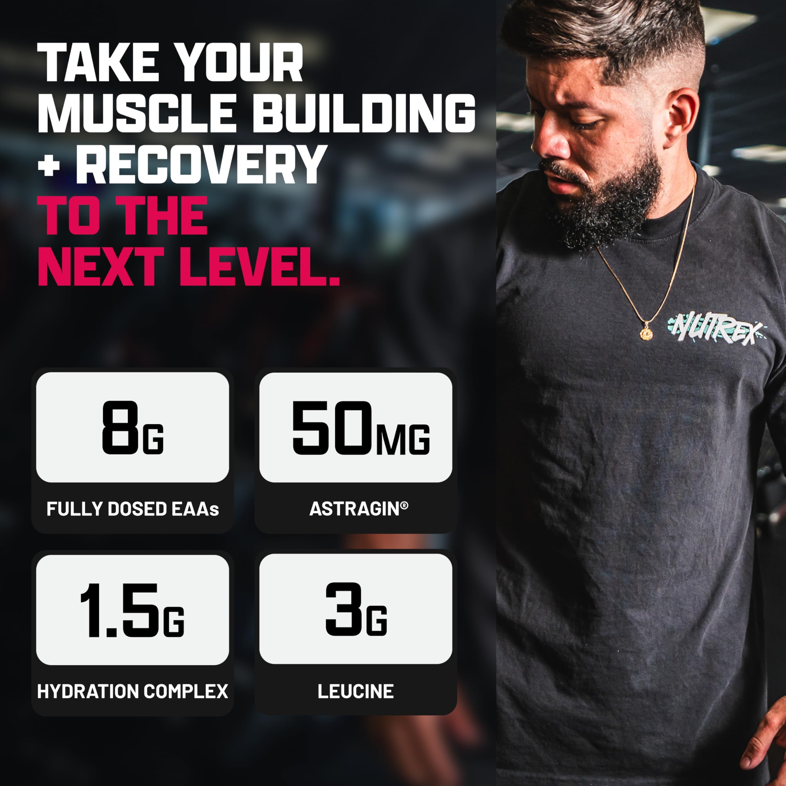 Nutrex Research vaso mezclado listo para beber y rápida absorción