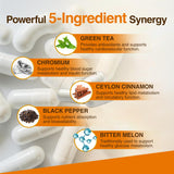NUTRI POTENTIA botella abierta con cápsulas lista para consumo diario