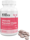 Nutri-Supreme frente del envase prenatal mostrando claridad y confianza