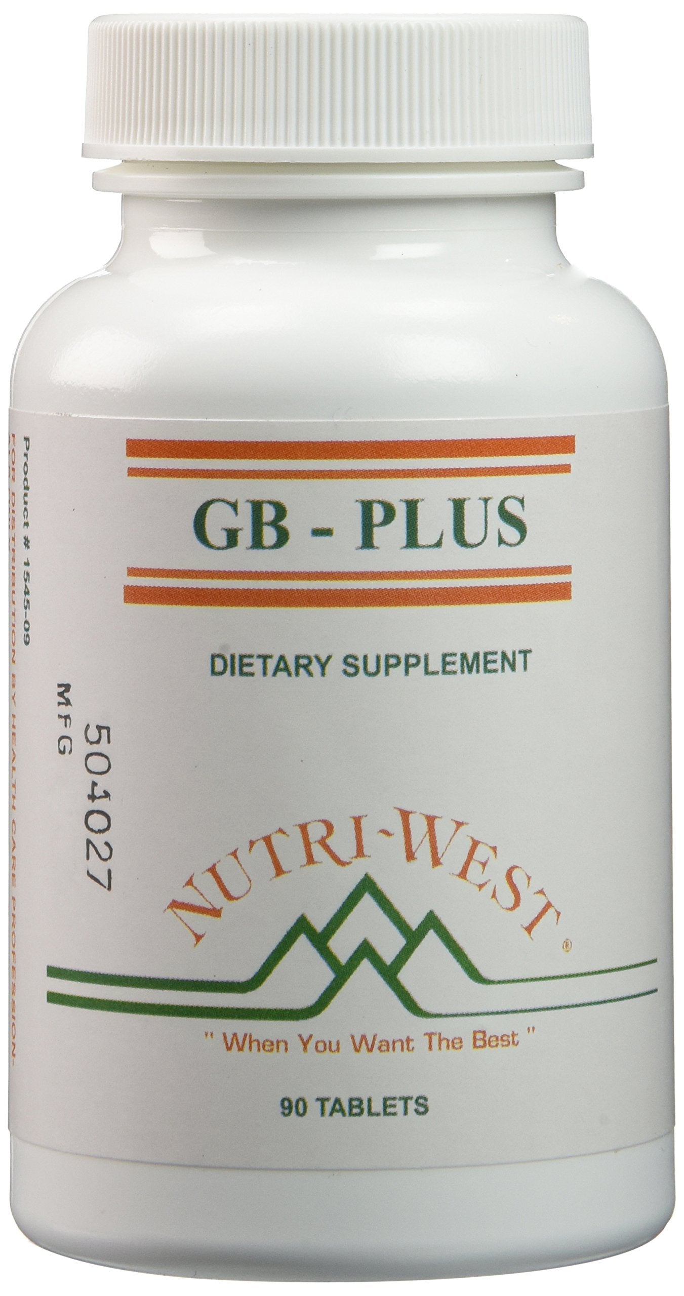 Nutri-West frasco GB-Plus frente muestra cantidad y facilidad de uso