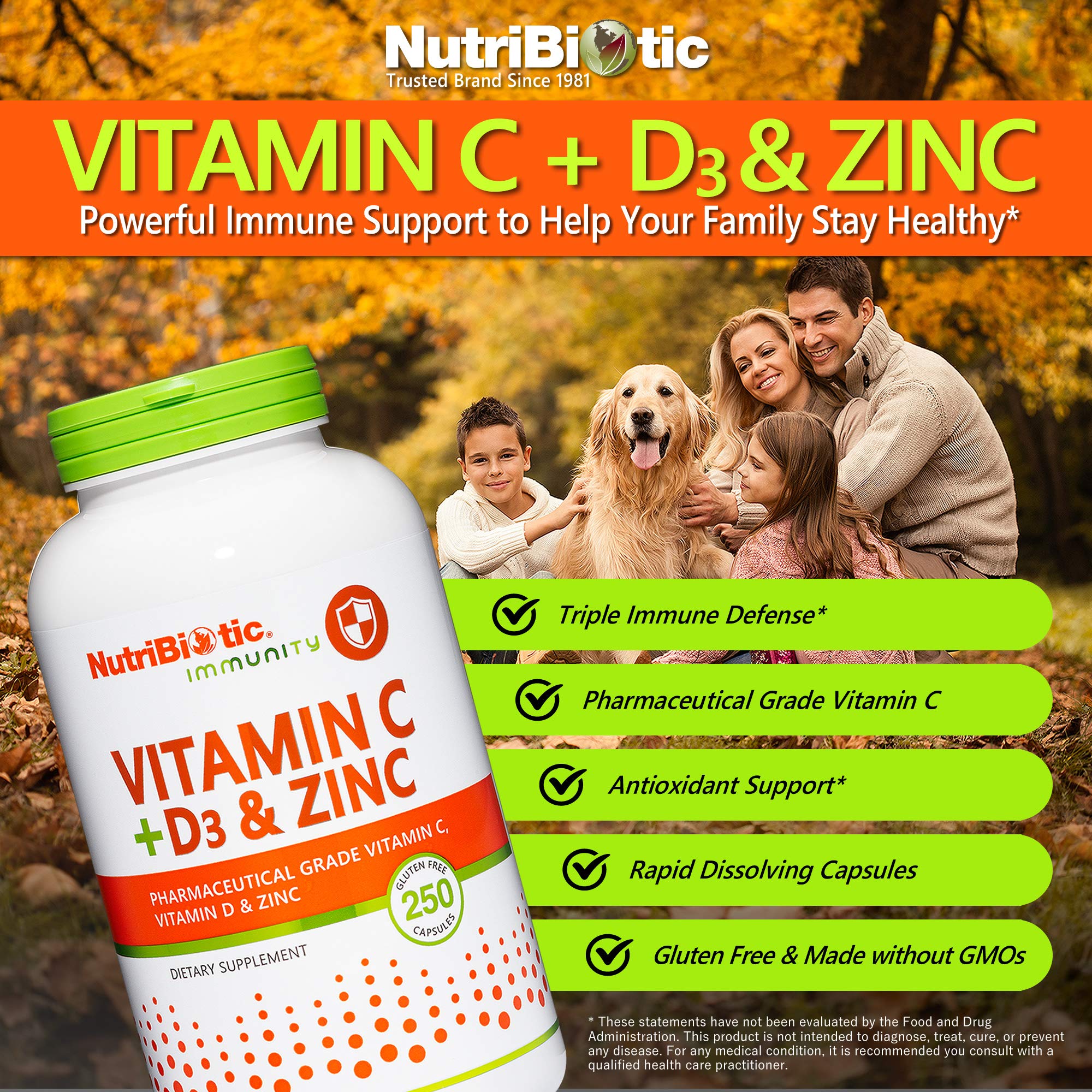 NutriBiotic detalle de cápsula que destaca pureza y textura