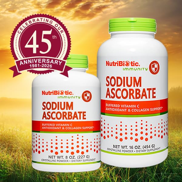 NutriBiotic comparación de tamaño con mano para referencia práctica de cantidad