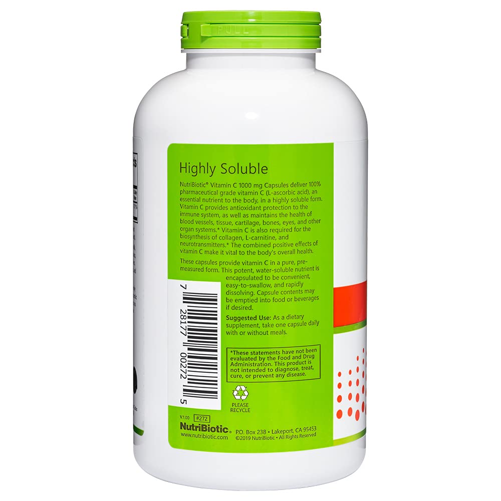 NutriBiotic primer plano de cápsula mostrando textura y calidad farmacéutica