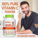 NutriBiotic etiqueta con información nutricional y grado farmacéutico visible