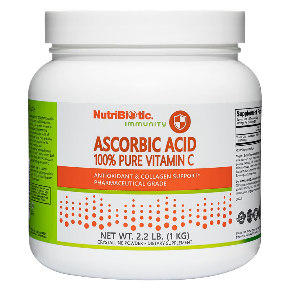 NutriBiotic frente del empaque mostrando etiqueta clara y beneficios