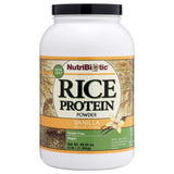 NutriBiotic frontal del envase mostrando etiqueta clara y beneficios principales