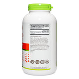 NutriBiotic cucharadita con ½ medida de polvo mostrando 2000 mg por toma