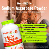 NutriBiotic polvo mezclado en vaso demostrando disolución suave y sabor amigable