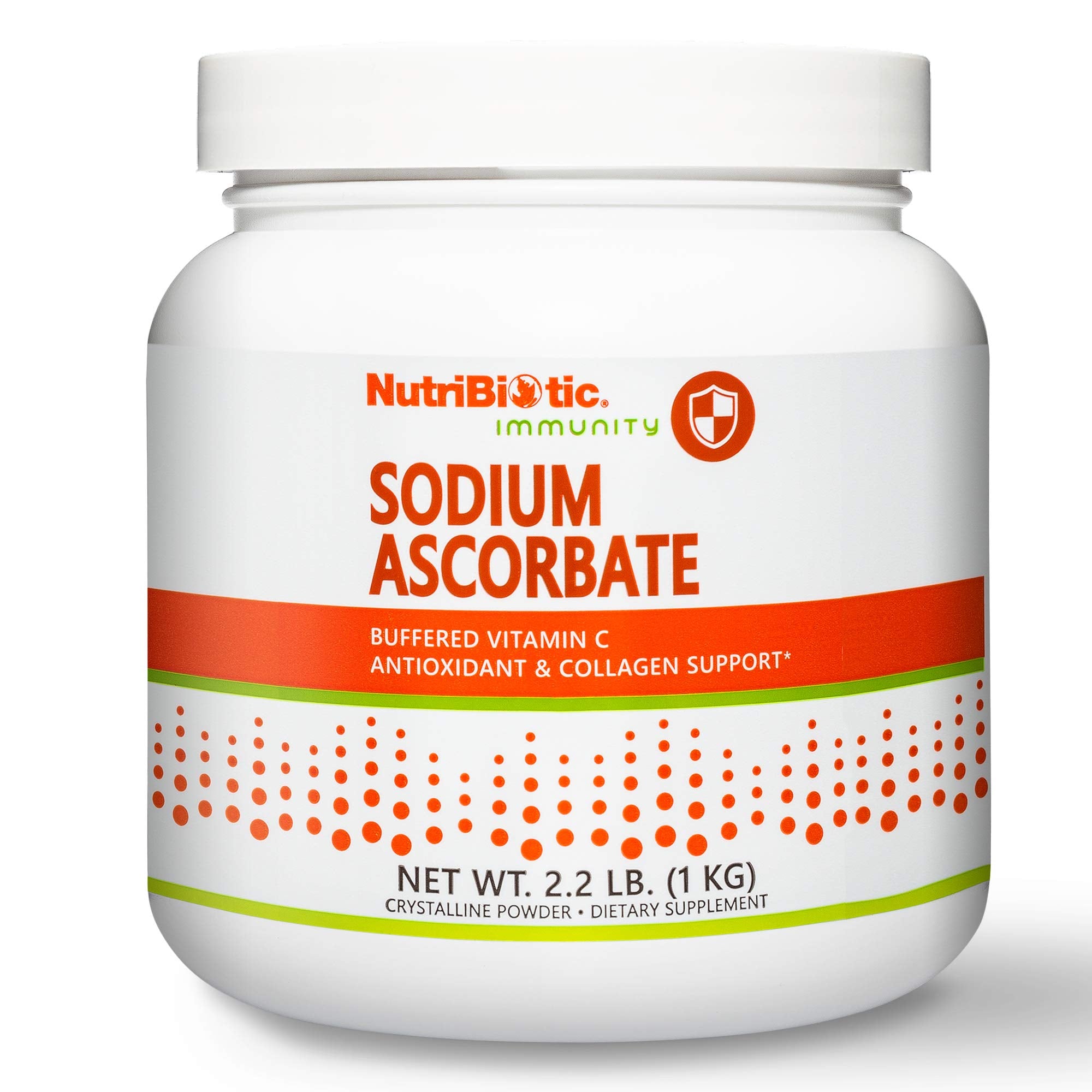 NutriBiotic polvo frente mostrando el envase y la etiqueta clara