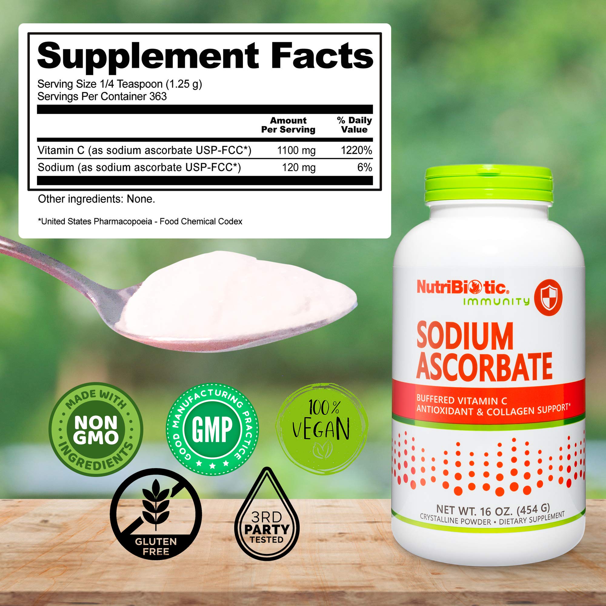 NutriBiotic producto en cocina mostrando integración fácil en batidos y jugos