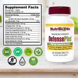 NutriBiotic frasco abierto con tabletas listo para uso diario