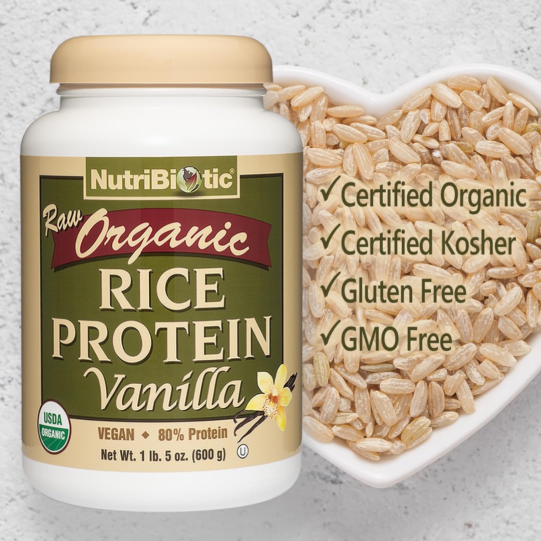 NutriBiotic batido preparado, aporta proteína vegana y digestible