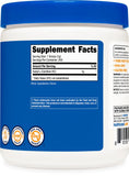 Nutricost etiqueta con información de ingredientes y certificaciones