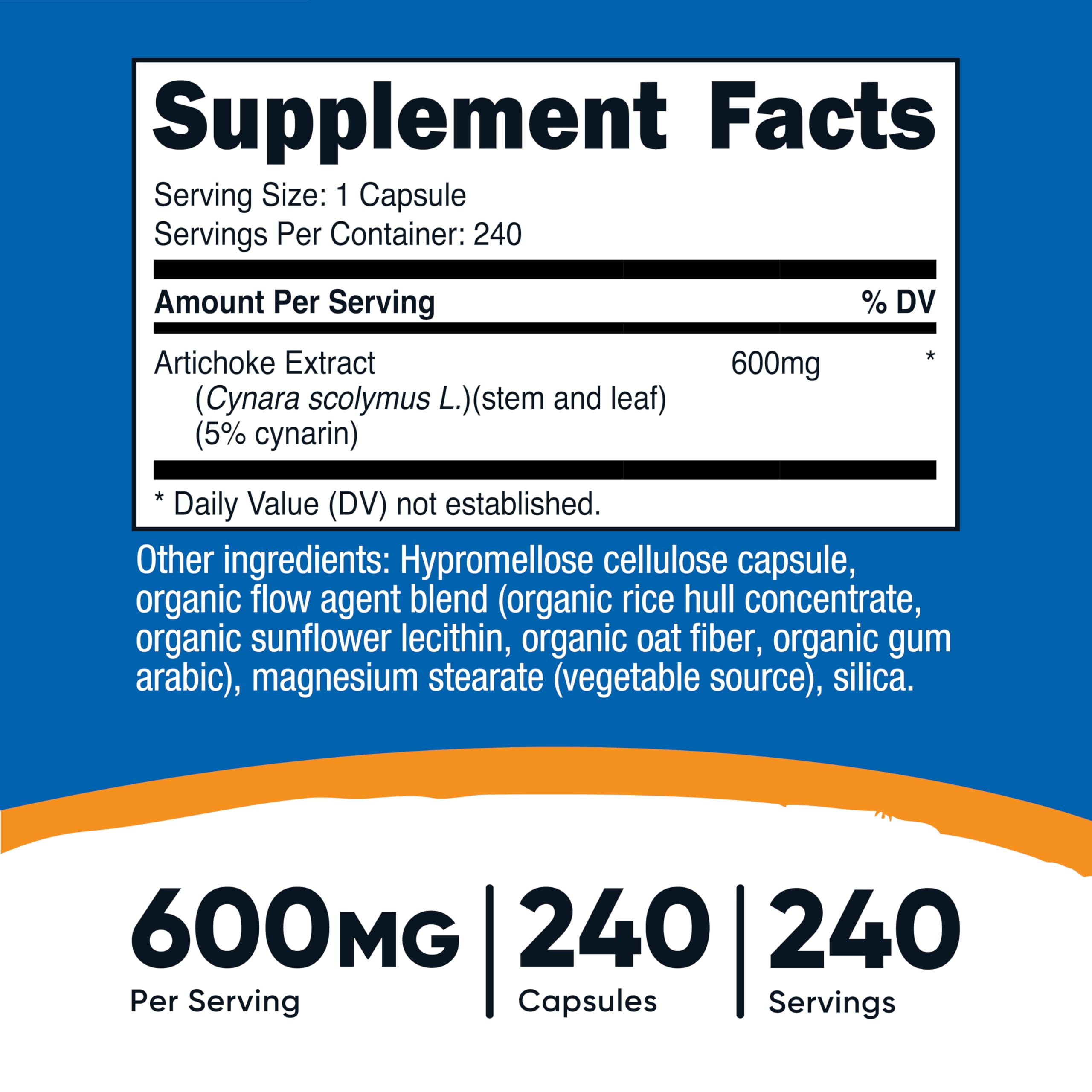 Nutricost cápsula vegetal detalle de textura y tamaño fácil de tragar