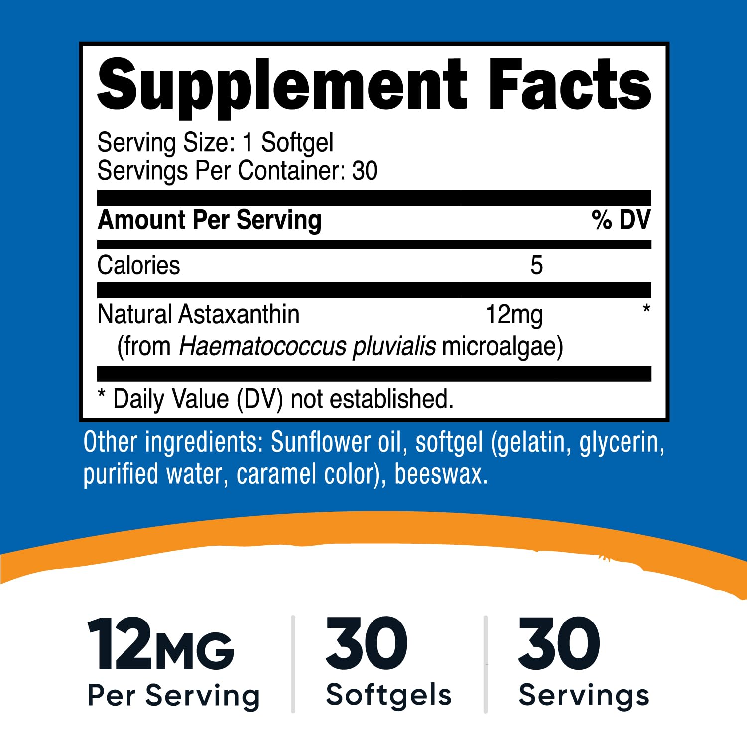 Nutricost primer plano de softgel mostrando textura y tamaño fácil de tragar