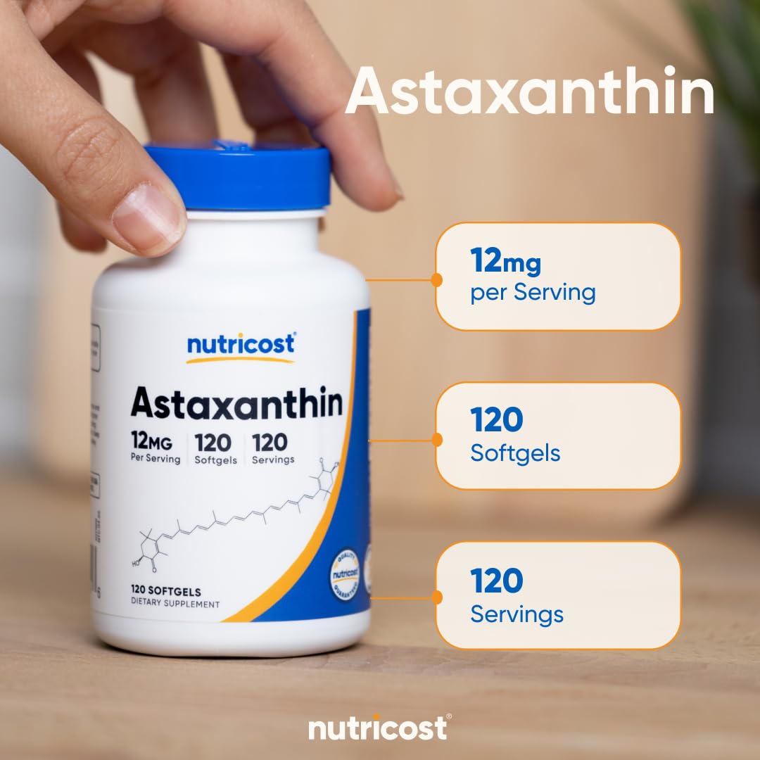 Nutricost etiqueta nutricional legible con información de 12 mg