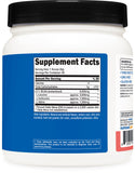 Nutricost BCAA en bolsa junto a equipo de entrenamiento, ideal para deportistas