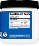 Nutricost etiqueta con información nutricional y certificaciones claras