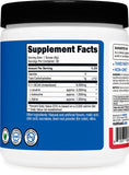 Nutricost etiqueta con lista de ingredientes y sellos de certificación