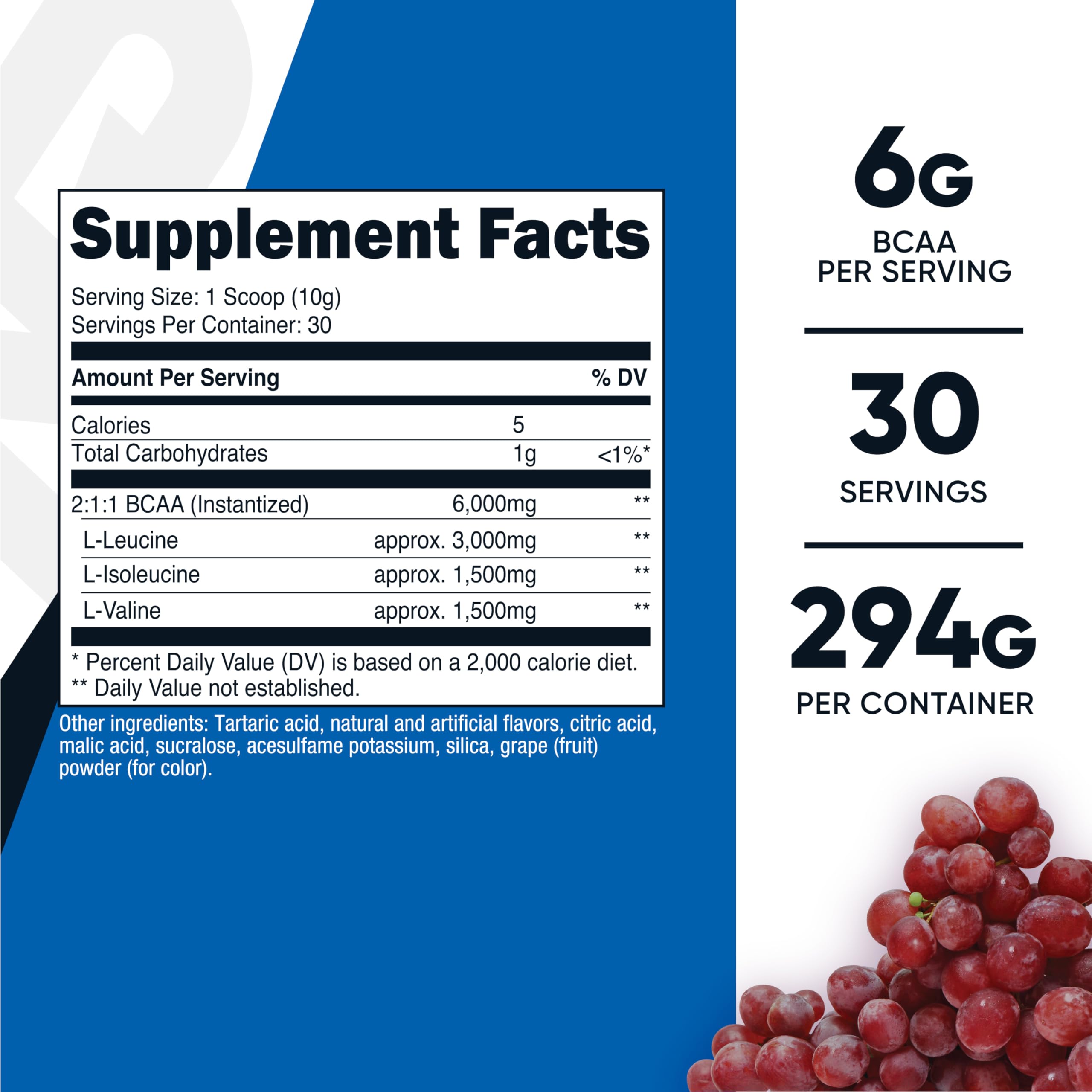 Nutricost primer plano del polvo para ver textura fina y fácil disolución