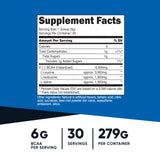 Nutricost polvo de BCAA textura fina para mezcla rápida y disolución