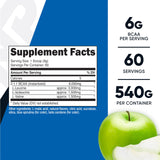 Nutricost polvo de BCAA en textura fina, mezcla rápida y uniforme