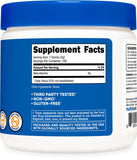Nutricost etiqueta con certificaciones NSF, GMP y pruebas de terceros