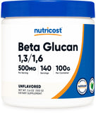 Nutricost frontal del envase mostrando diseño y cantidad 100 g, fácil identificación