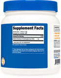 Nutricost etiqueta con certificaciones y lista de ingredientes