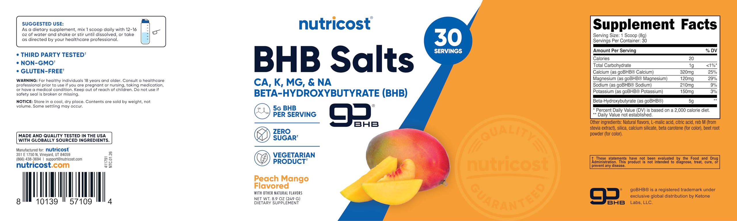 Nutricost producto en ambiente de gimnasio simbolizando energía y uso activo