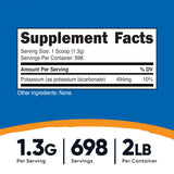 Nutricost cucharita dosificadora 1/4 tsp facilita medidas precisas