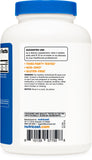 Etiqueta Nutricost Calcium Citrate con información nutricional y ingredientes