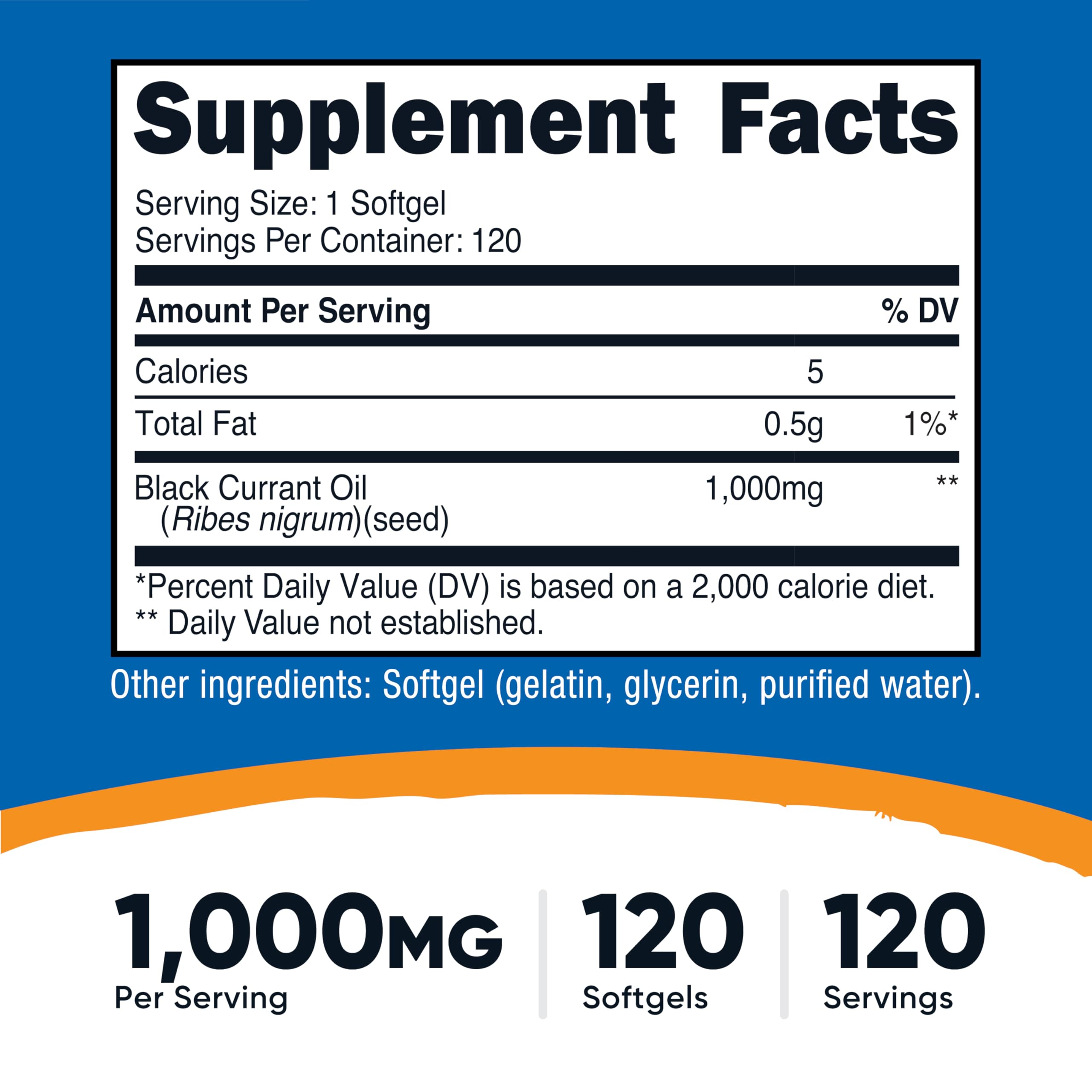 Nutricost cápsula blanda detalle de textura fácil de ingerir