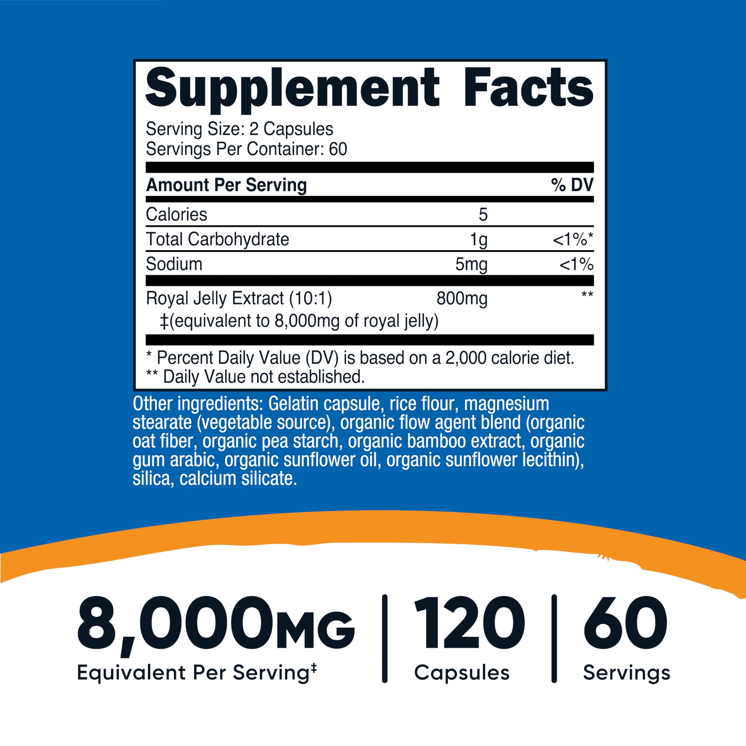 Nutricost cápsula en primer plano destacando tamaño fácil de tragar y textura