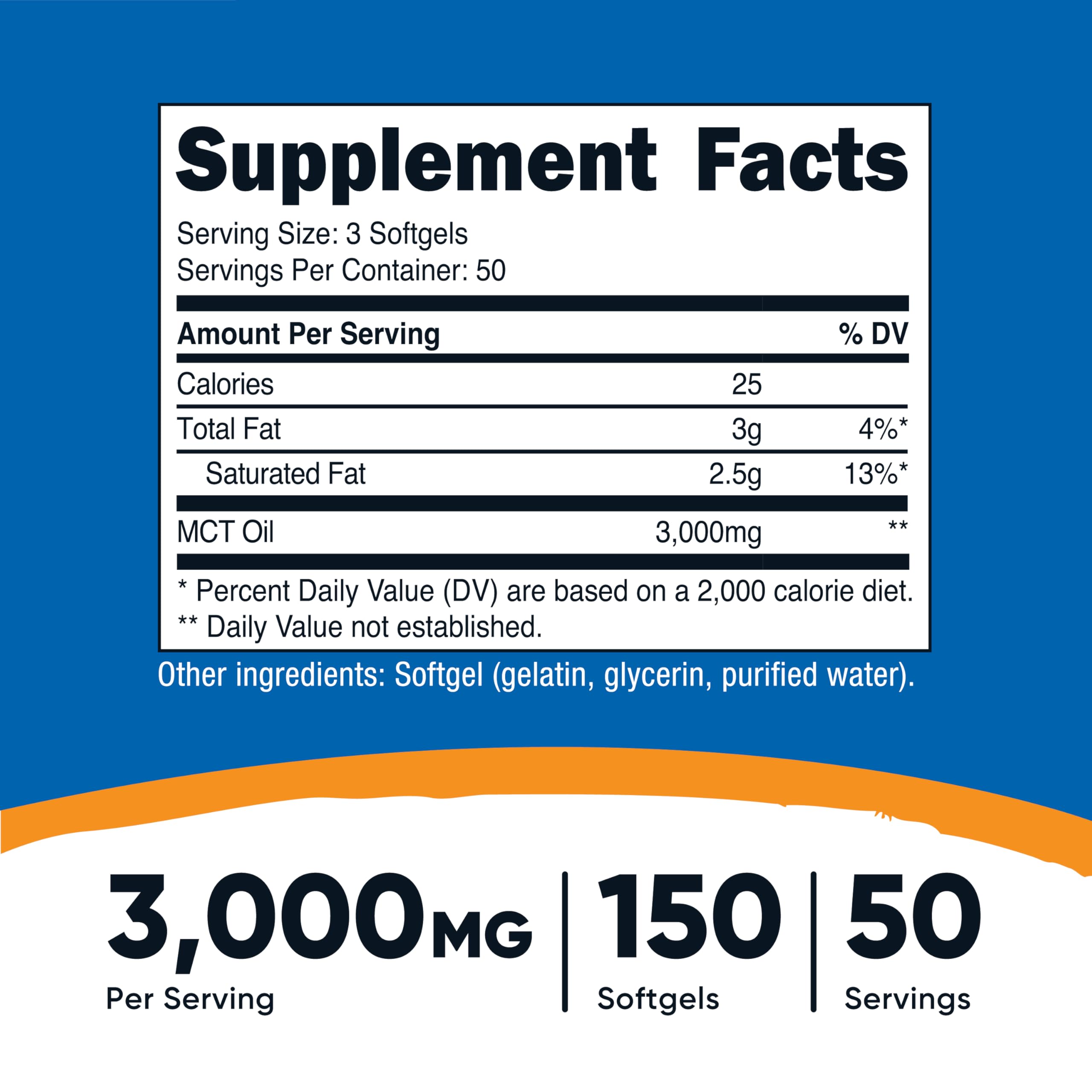 Nutricost cápsula detalle textura y forma fácil de tragar