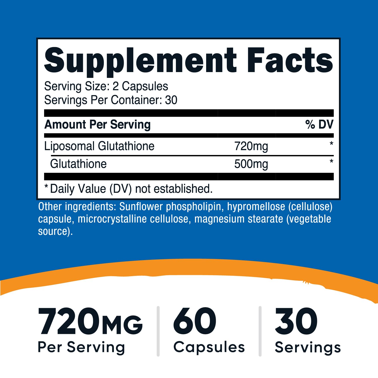 Nutricost cápsula detalle de textura para apreciar calidad y formato