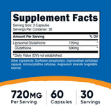 Nutricost cápsula detalle de textura para apreciar calidad y formato