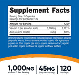 Nutricost close-up de cápsula para ver textura y calidad del producto