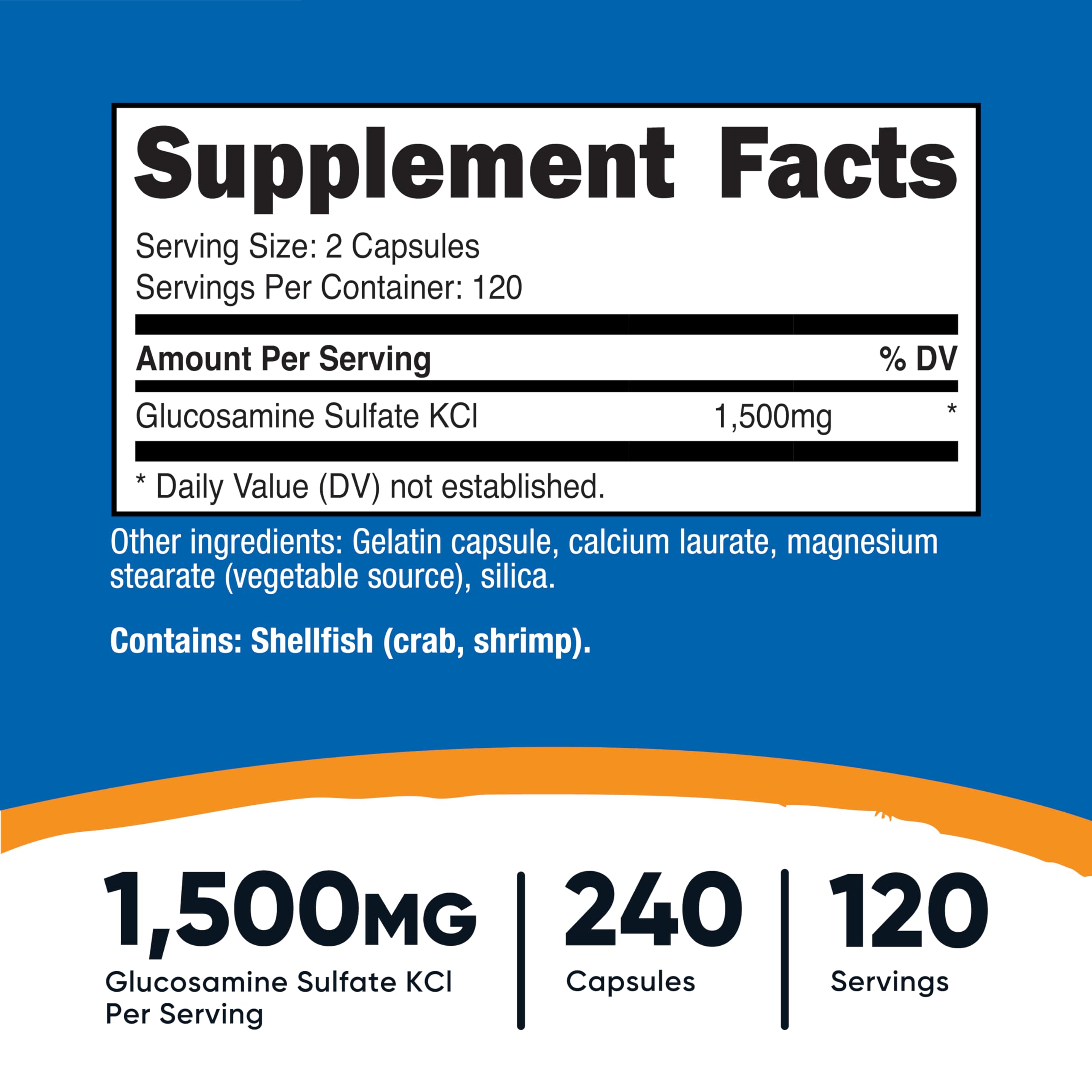 Nutricost cápsula vista cercana con textura y integridad del producto