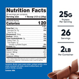 Nutricost cuchara con porción medida, útil para controlar 24 g de proteína
