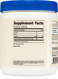 Nutricost etiqueta y tabla nutricional con porcentaje mínimo IgG