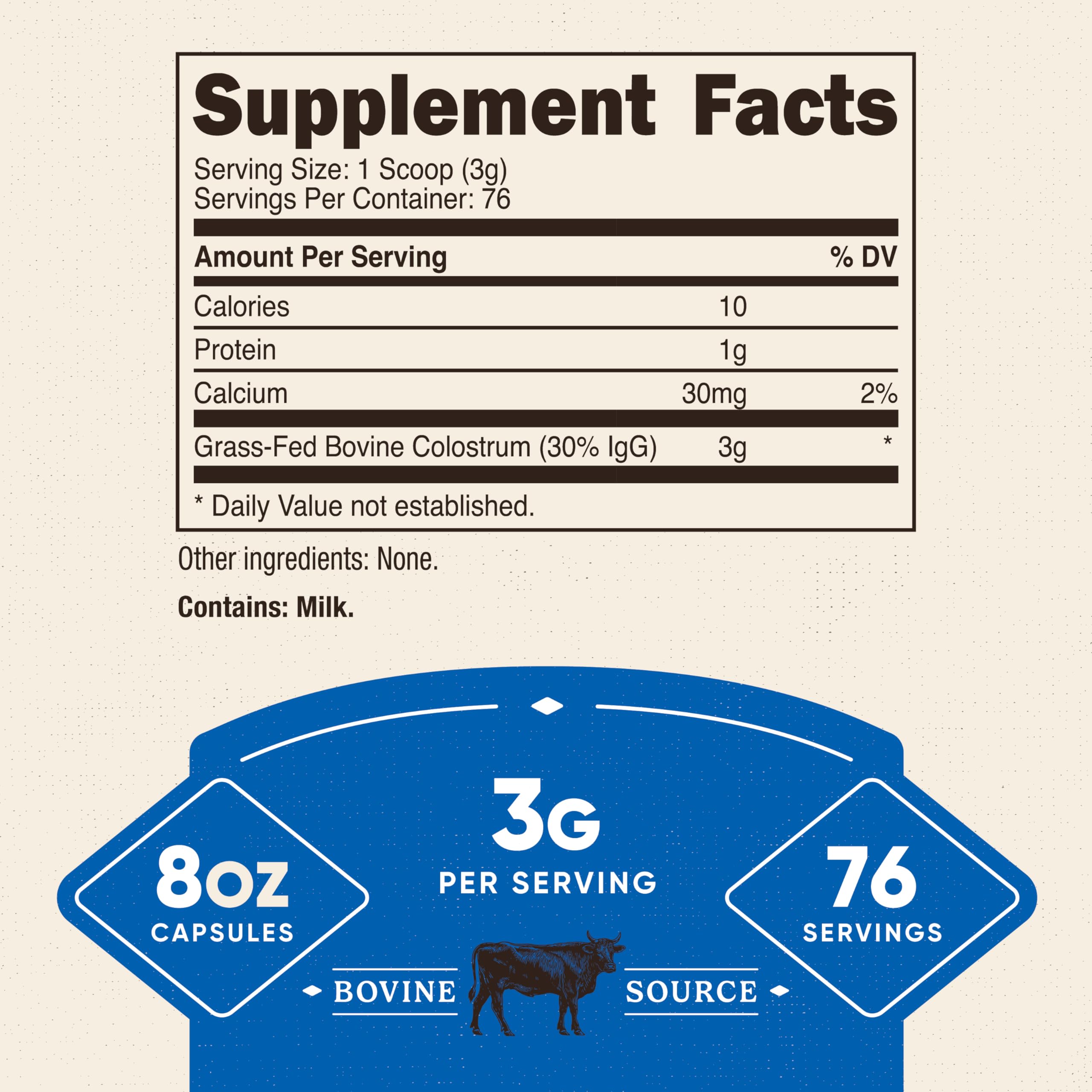 Nutricost primer plano de textura del polvo para mezcla fácil