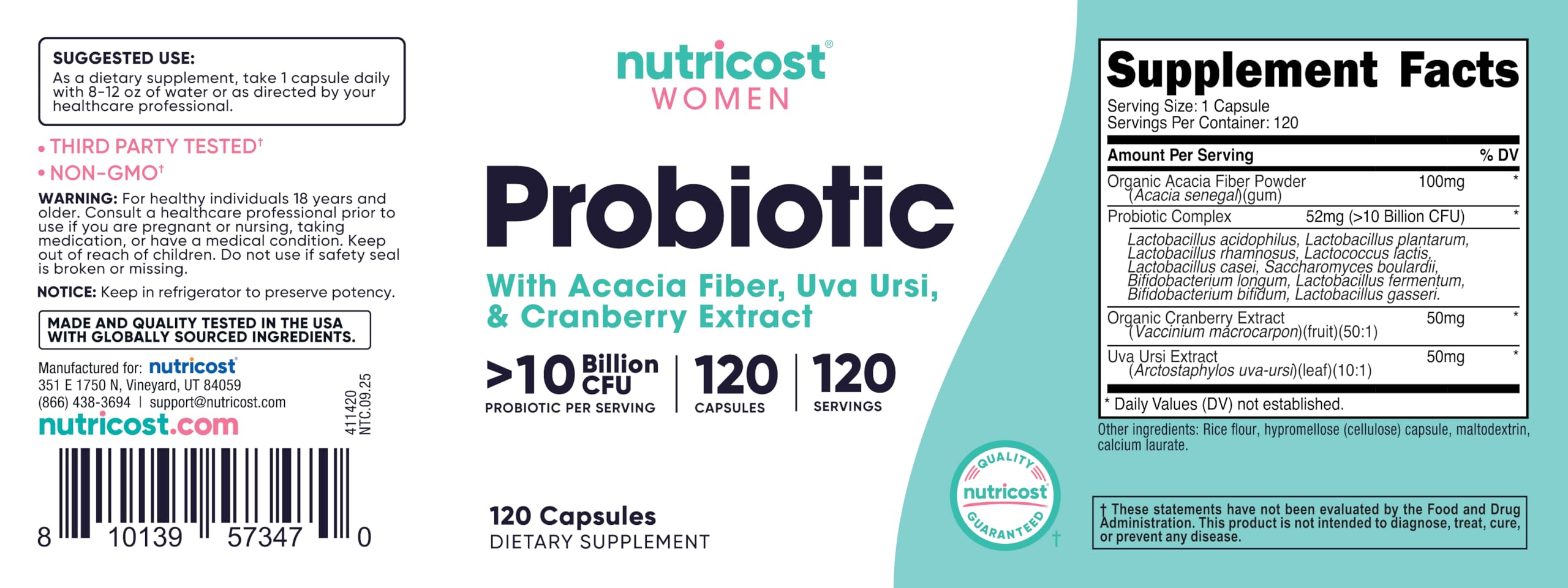 Nutricost comparación de tamaño con monedas demostrando dosis práctica