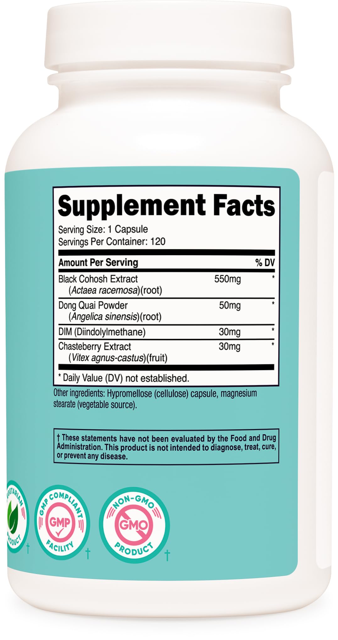 Nutricost comparación de tamaño de cápsula para referencia de dosis